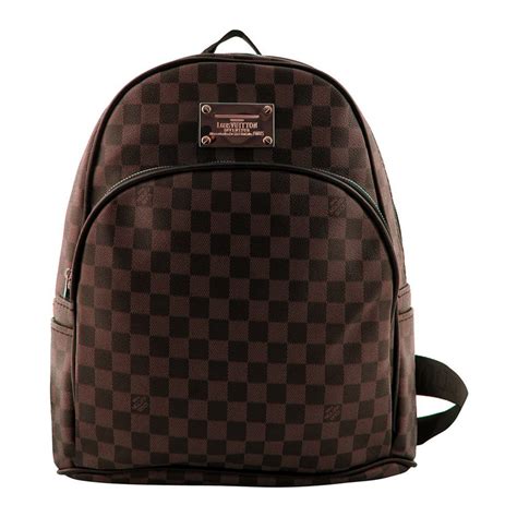 backpack louis vuitton|Louis Vuitton checkered backpack.